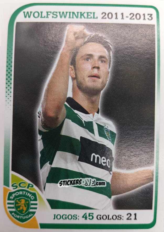 Sticker Wolfswinkel 2011-2013 - Sporting Lisbon 2012-2013 n. 156 - Panini