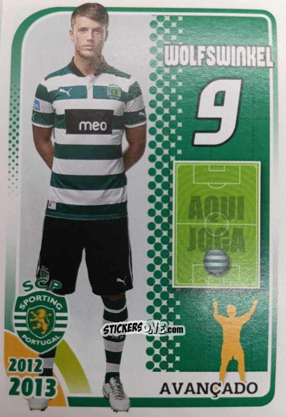 Figurina Wolfswinkel 9 - Sporting Lisbon 2012-2013 n. 157 - Panini
