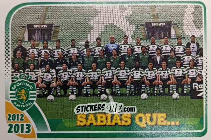 Cromo Equipa 99-00 - Sporting Lisbon 2012-2013 n. 171 - Panini