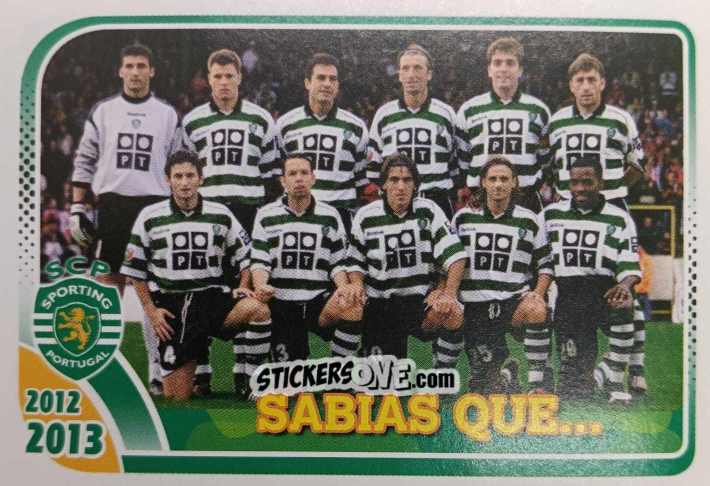 Cromo Equipa 01-02 - Sporting Lisbon 2012-2013 n. 172 - Panini