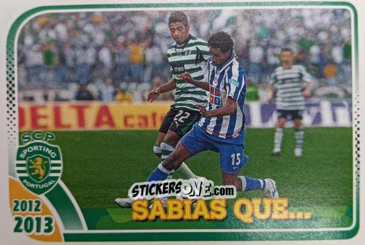 Sticker Tiuí (Taça 07-08) - Sporting Lisbon 2012-2013 n. 173 - Panini