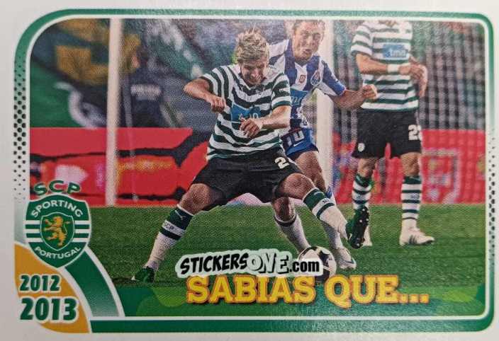 Sticker Foi A Segunda Supertaça (08-09) - Sporting Lisbon 2012-2013 n. 174 - Panini