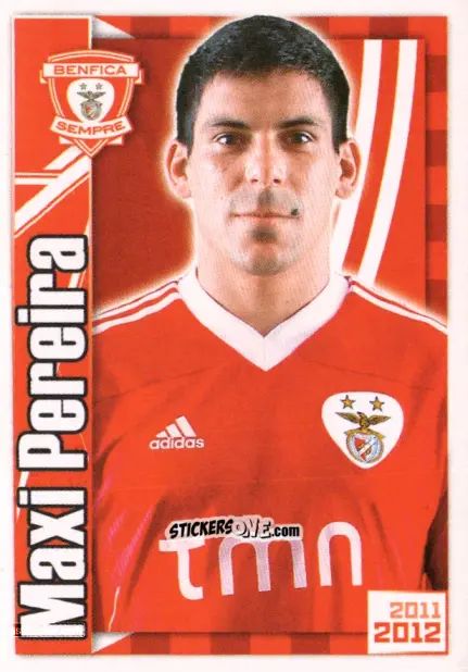 Cromo Maxi Pereira - Sl Benfica 2011-2012 n. 26 - Panini