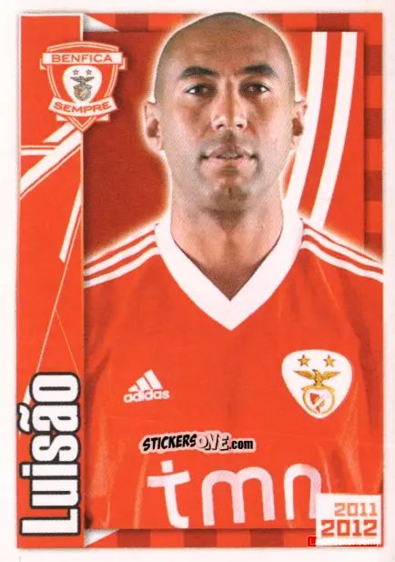 Figurina Luisão - Sl Benfica 2011-2012 n. 32 - Panini