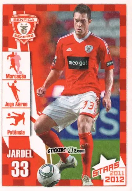 Figurina Jardel - Sl Benfica 2011-2012 n. 47 - Panini