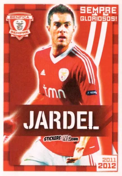 Figurina Jardel (Sempre Gloriosos!) - Sl Benfica 2011-2012 n. 48 - Panini