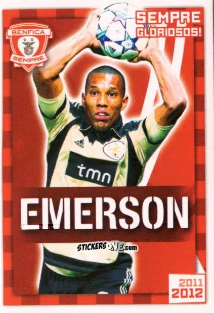 Cromo Emerson (Sempre Gloriosos!) - Sl Benfica 2011-2012 n. 60 - Panini