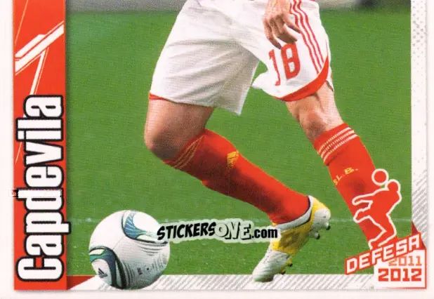 Figurina Capdevila - Sl Benfica 2011-2012 n. 64 - Panini