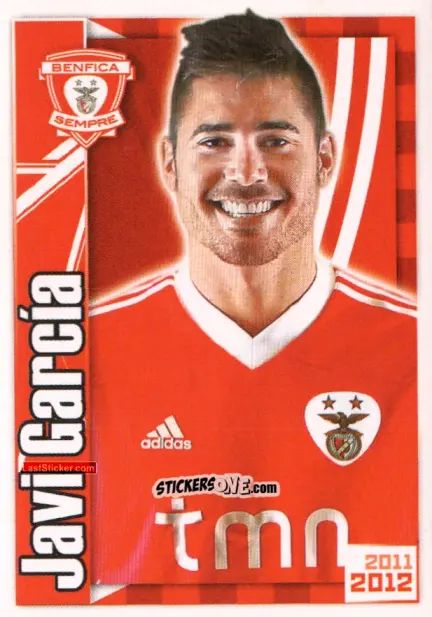 Figurina Javi García - Sl Benfica 2011-2012 n. 86 - Panini