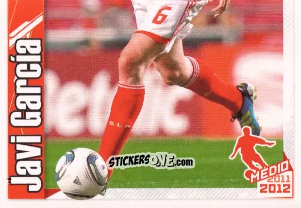 Figurina Javi García - Sl Benfica 2011-2012 n. 88 - Panini