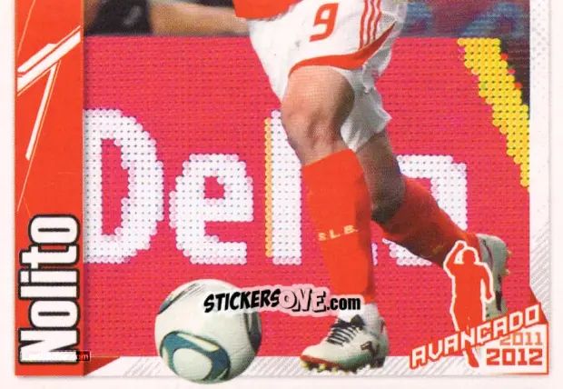 Sticker Nolito - Sl Benfica 2011-2012 n. 118 - Panini