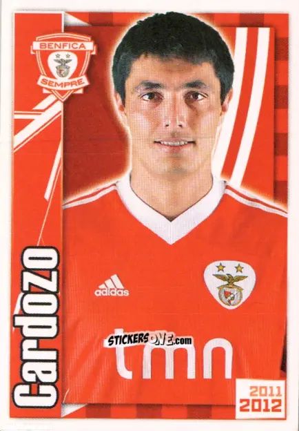 Cromo Cardozo - Sl Benfica 2011-2012 n. 128 - Panini