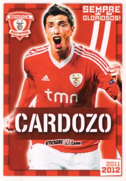 Cromo Cardozo (Sempre Gloriosos!) - Sl Benfica 2011-2012 n. 132 - Panini