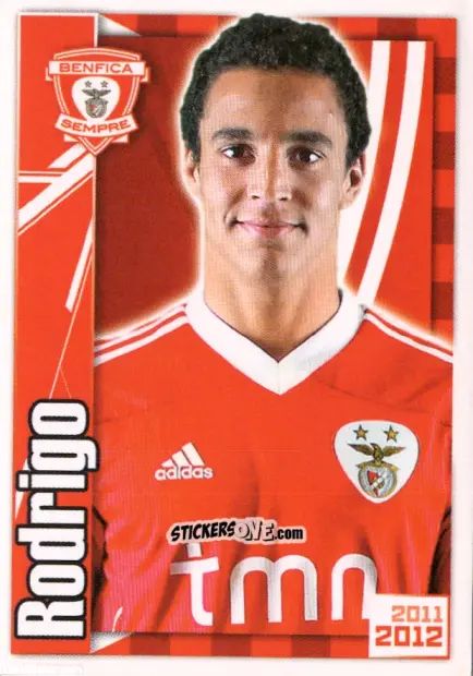 Figurina Rodrigo - Sl Benfica 2011-2012 n. 134 - Panini