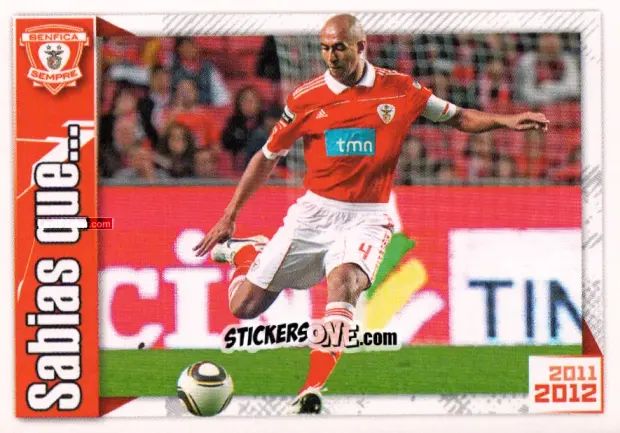 Figurina Luisão - Sl Benfica 2011-2012 n. 157 - Panini