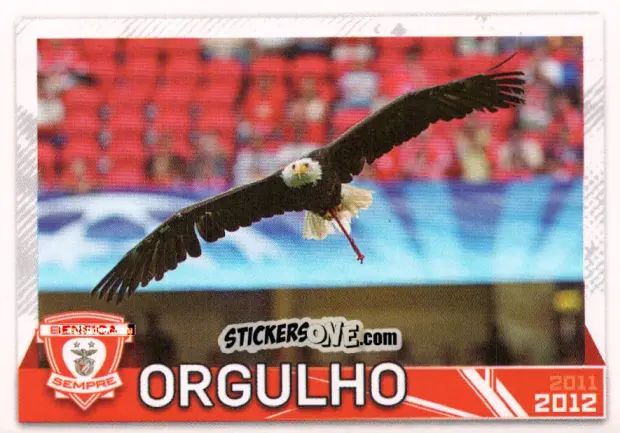 Cromo Orgulho - Sl Benfica 2011-2012 n. 166 - Panini
