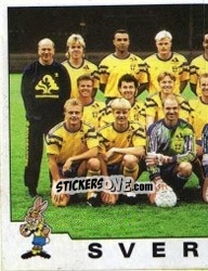 Cromo Team - UEFA Euro Sweden 1992 n. 14 - Panini