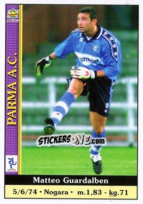 Cromo Matteo Guardalben - Calcio 2000-2001 n. 267 - Mundicromo