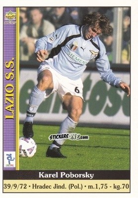 Cromo Karel Poborsky - Calcio 2000-2001 n. 578 - Mundicromo