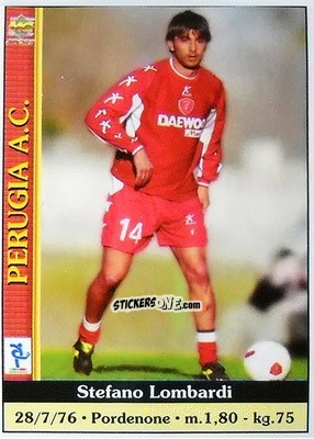 Cromo Stefano Lombardi - Calcio 2000-2001 n. 591 - Mundicromo
