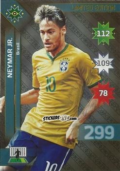 Figurina Neymar Jr. - Copa América. Chile 2015. Adrenalyn XL n. LE-NJ - Panini