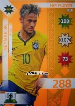Figurina Neymar Jr. - Copa América. Chile 2015. Adrenalyn XL n. 195 - Panini