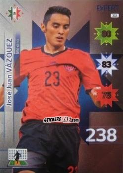 Cromo José Juan Vázquez - Copa América. Chile 2015. Adrenalyn XL n. 232 - Panini
