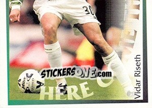 Figurina Vidar Riseth in action - Celtic FC 2000-2001 n. 62 - Panini