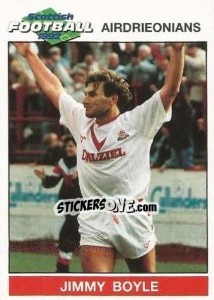Cromo Jimmy Boyle - Scottish Football 1991-1992 n. 24 - Panini