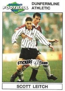 Figurina Scott Leitch - Scottish Football 1991-1992 n. 59 - Panini
