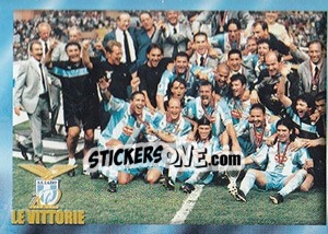 Cromo Supercoppa europea 1999 - S.S. Lazio 1900-2000 n. 34 - Panini