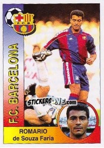 Figurina Romário Da Souza Faria - Liga 1994-1995 n. 69 - Panini