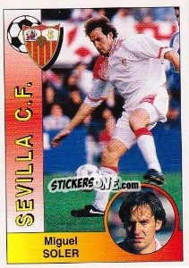 Sticker Miquel Soler Sarasols - Liga 1994-1995 n. 243 - Panini