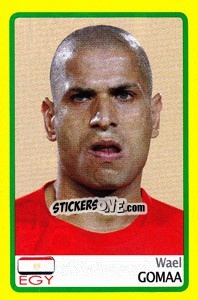 Figurina Wael Gomaa - Africa Cup 2008 n. 163 - Panini