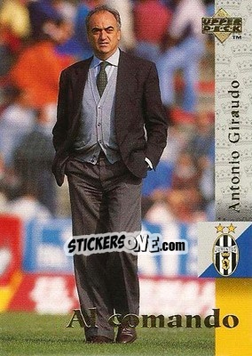 Figurina Antonio Giraudo - Juventus 1997 n. 13 - Upper Deck