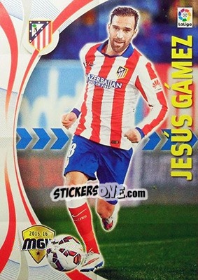 Cromo Jesús Gámez - Liga BBVA 2015-2016. Megacracks n. 33 - Panini