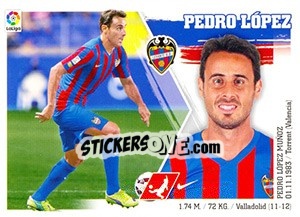 Figurina Pedro López (8) - Liga Spagnola 2015-2016 n. 338 - Colecciones ESTE