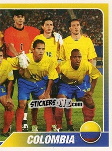 Cromo Equipo Colombia - Copa América. Venezuela 2007 n. 172 - Navarrete