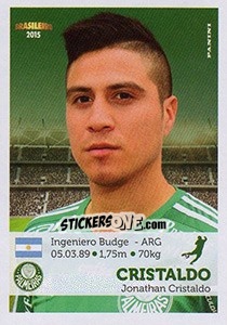 Figurina Cristaldo - Campeonato Brasileiro 2015 n. 236 - Panini