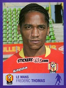 Figurina Frédéric Thomas - FOOT 2005-2006 n. 109 - Panini