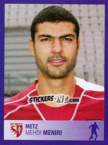 Cromo Mehdi Meniri - FOOT 2005-2006 n. 212 - Panini
