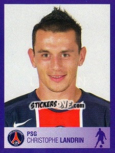 Figurina Christophe Landrin - FOOT 2005-2006 n. 331 - Panini