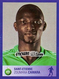 Figurina Zoumana Camara - FOOT 2005-2006 n. 366 - Panini