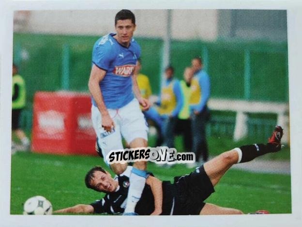 Sticker Robert Lewandowski - Ekstraklasa 2009-2010 n. 8 - Panini