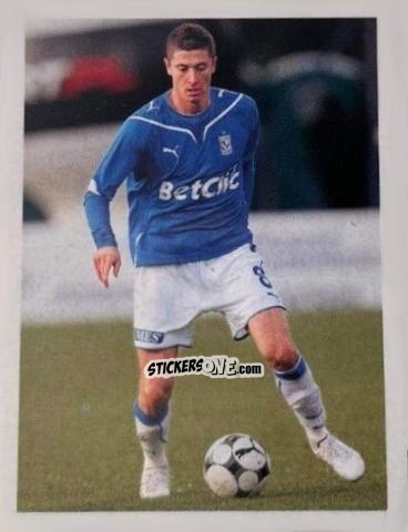Sticker Robert Lewandowski - Ekstraklasa 2009-2010 n. 10 - Panini