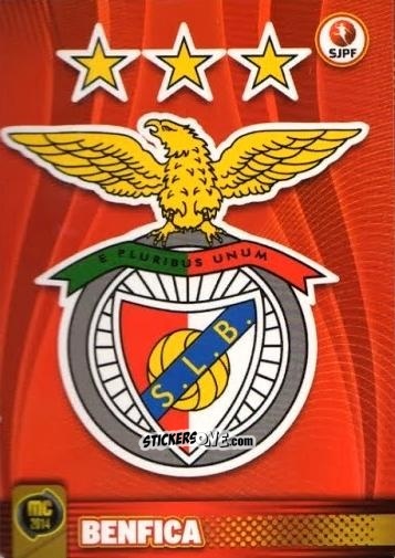Figurina Emblema e Equipa - Megacraques 2013-2014 n. 1 - Panini