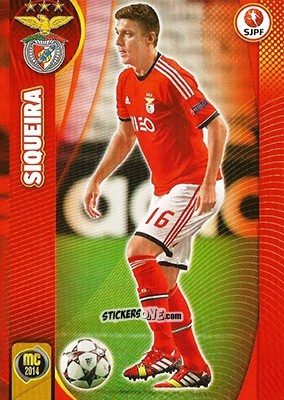 Sticker Siqueira - Megacraques 2013-2014 n. 7 - Panini