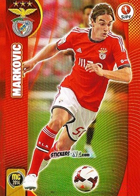 Figurina Markovic - Megacraques 2013-2014 n. 16 - Panini