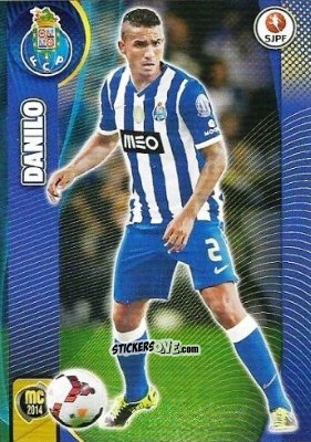 Figurina Danilo - Megacraques 2013-2014 n. 21 - Panini