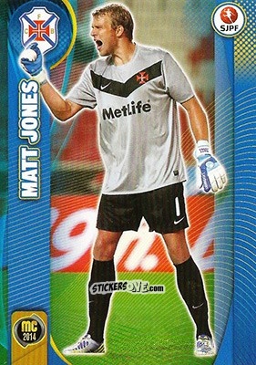 Figurina Matt Jones - Megacraques 2013-2014 n. 77 - Panini